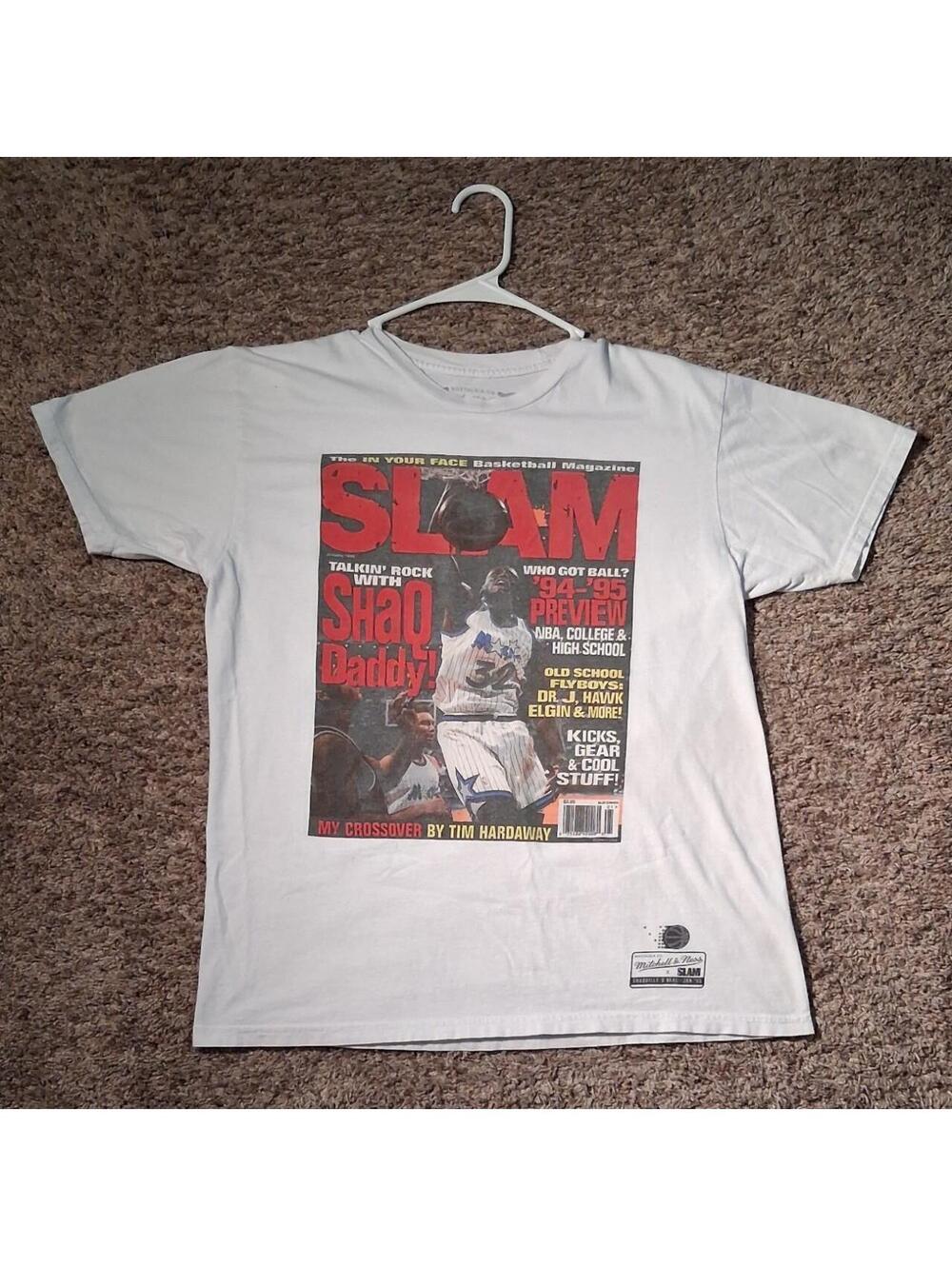 Mitchell & Ness Shaq Slam Magazine Tee
